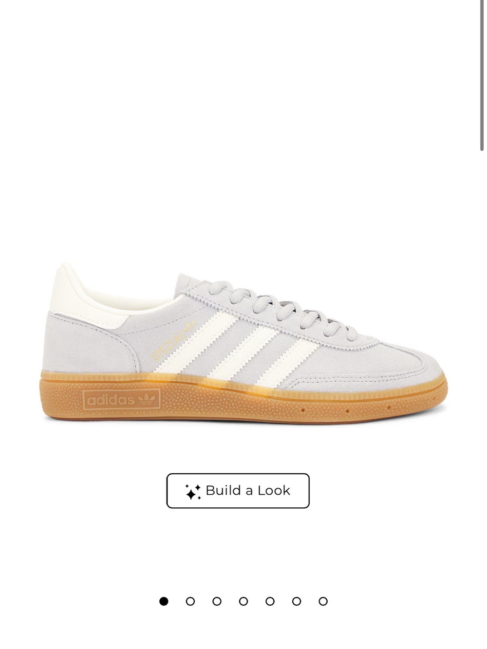 adidas Originals Samba Suede Low-Top Sneakers - Light Gray/White